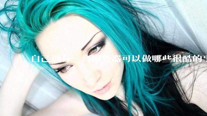 自己拥有一台服务器可以做哪些很酷的事情？